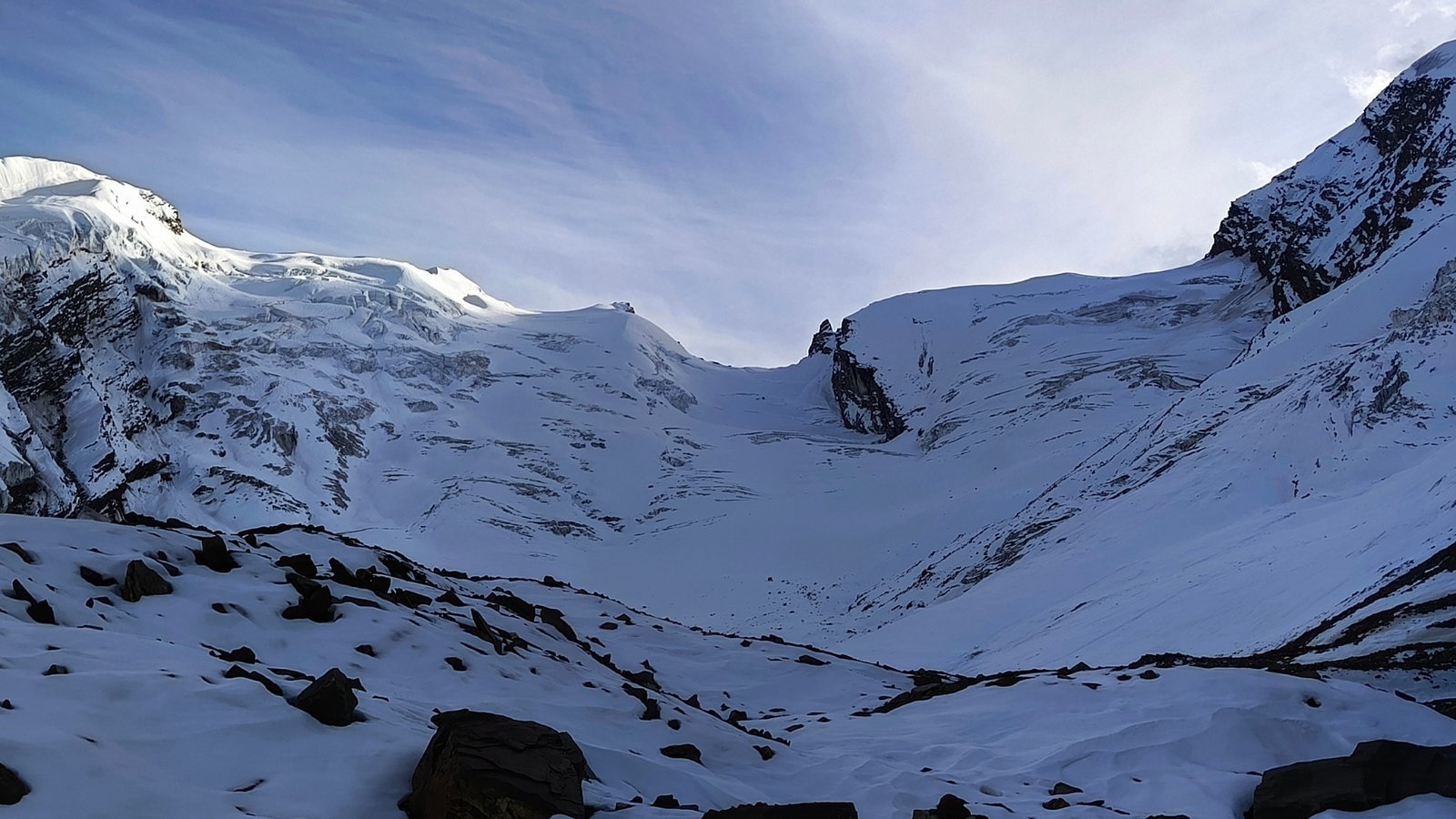 Auden's Col Trek expedition photograph from Kailasa Treks