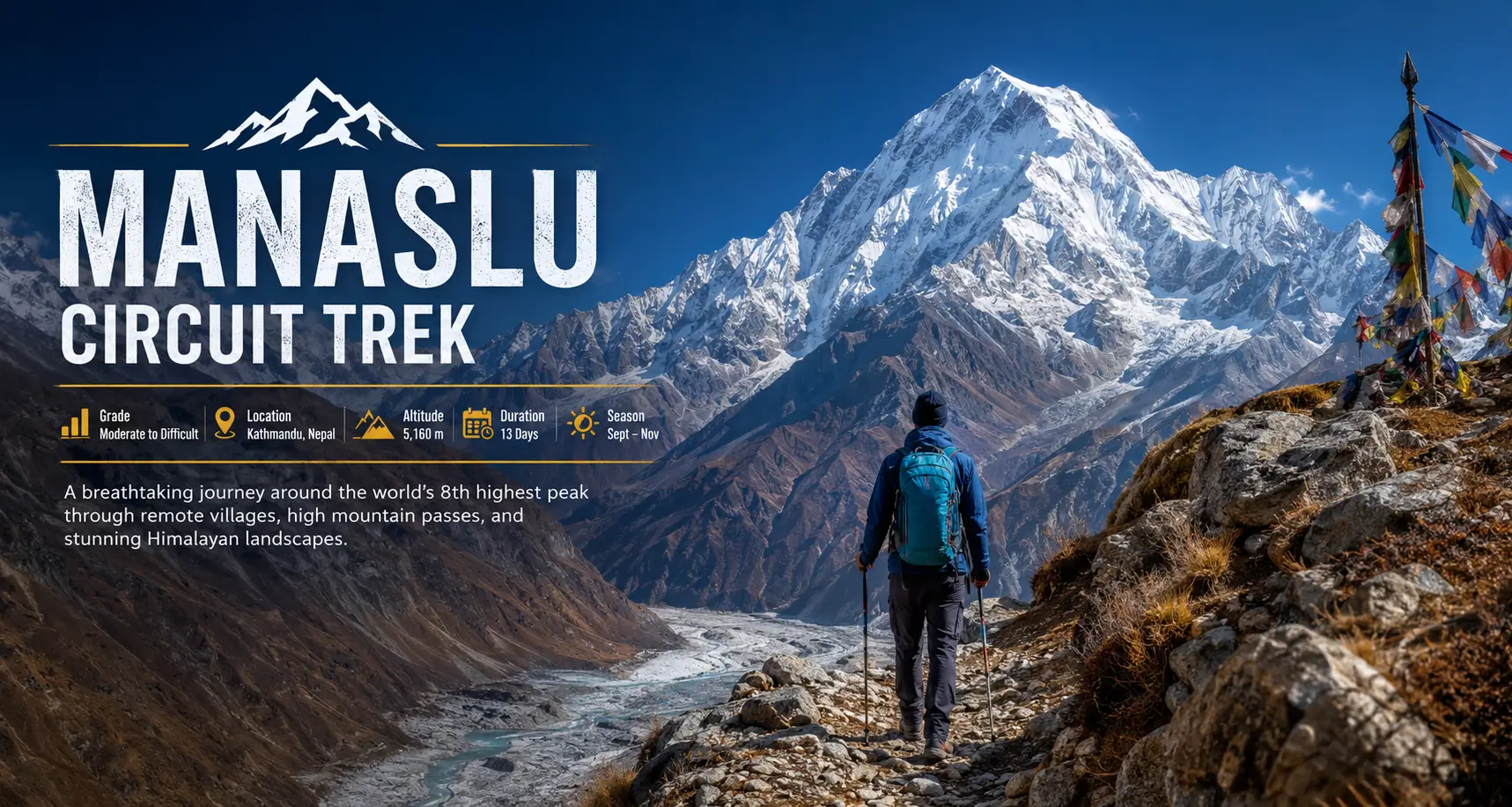 Manaslu Circuit Trek expedition photograph from Kailasa Treks