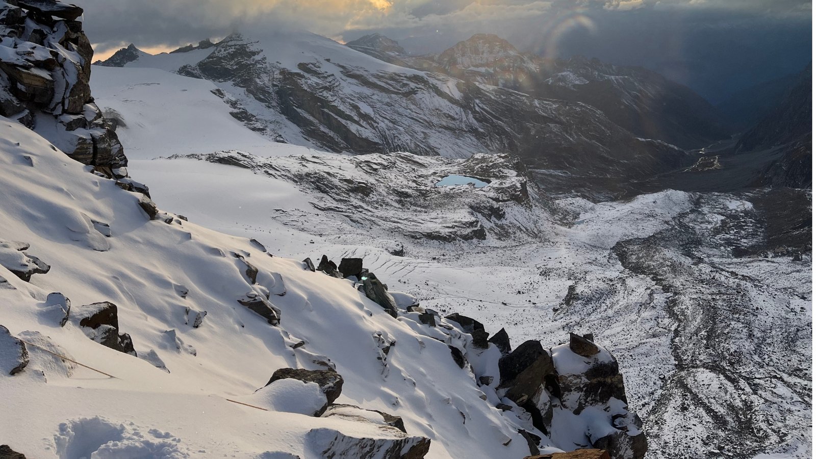 Mt. Indrasan expedition photograph from Kailasa Treks
